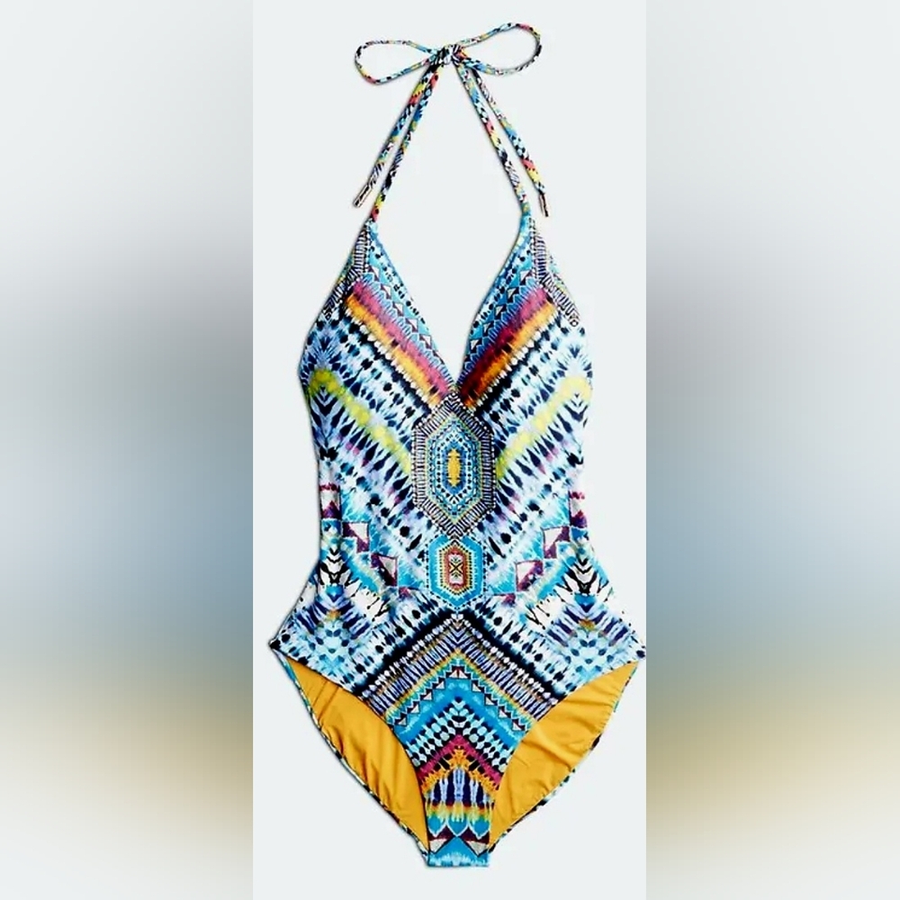 Red Carter Vibrant Swimsuit